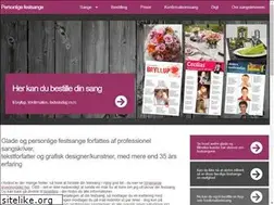 Sites similar to personligefestsange.dk