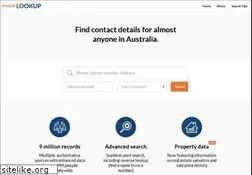 Sites similar to personlookup.com.au