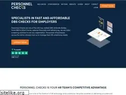 Sites similar to personnelchecks.co.uk
