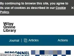 Sites similar to personnelpsychology.com