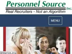 Sites similar to personnelsource.com