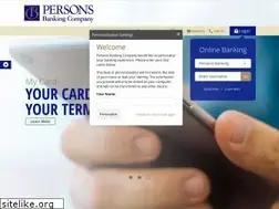 Sites similar to personsbankingcompany.com