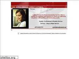 Sites similar to persontopersonansweringservice.com