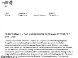 Sites similar to perspektive-bw.de