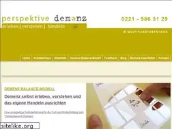 Sites similar to perspektive-demenz.de