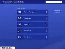 Sites similar to perspektivegesundheit.de