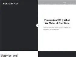 Sites similar to persuasionpodcast.buzz