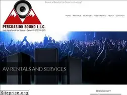 Sites similar to persuasionsound.com