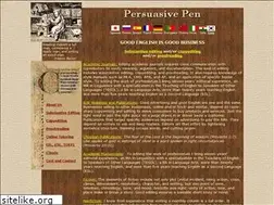 Sites similar to persuasivepen.com