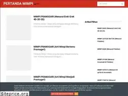 Sites similar to pertandamimpi.blogspot.com