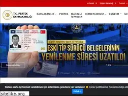 Sites similar to pertek.gov.tr