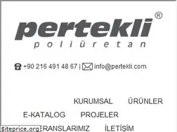 Sites similar to pertekli.com