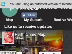 Sites similar to perthcrimemap.com