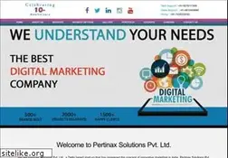 Sites similar to pertinaxsolutions.com