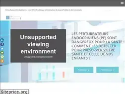 Sites similar to perturbateur-endocrinien.com