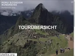 Sites similar to peru-ecuador-rundreise.de