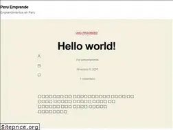 Sites similar to peru-emprende.pe