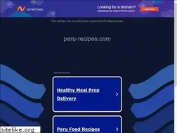 Sites similar to peru-recipes.com