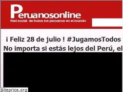 Sites similar to peruanosonline.com