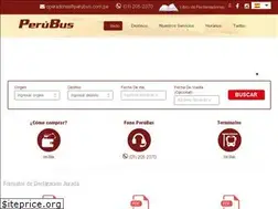 Sites similar to perubus.com.pe