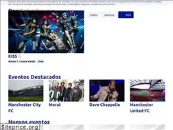 Sites similar to peruentradas.com