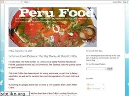Sites similar to perufood.blogspot.com