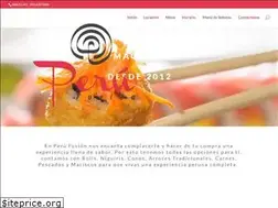 Sites similar to perufusionrestaurante.com