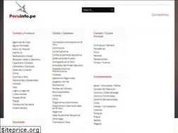Sites similar to peruinfo.pe