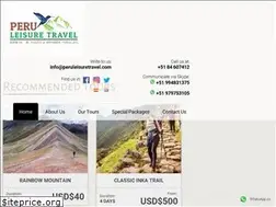 Sites similar to peruleisuretravel.com