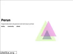 Sites similar to perun.io