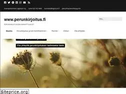 Sites similar to perunkirjoitus.fi