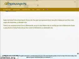 Sites similar to peruways.com