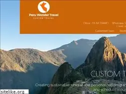Sites similar to peruwondertravel.com