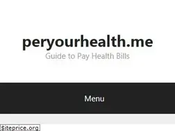 Sites similar to peryourhealth.me