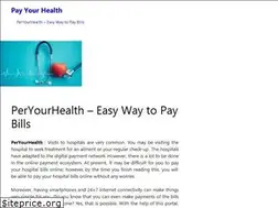 Sites similar to peryourhealtha.com