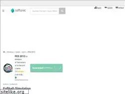 Sites similar to pes-2012.softonic.de