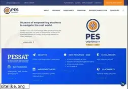 Sites similar to pes.edu