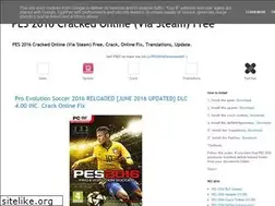 Sites similar to pes2016crackedonlineviasteamfree.blogspot.com