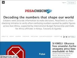 Sites similar to pesacheck.org