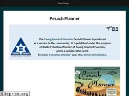 Sites similar to pesachplanner.org