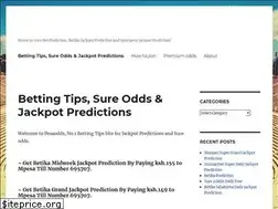 Sites similar to pesaodds.com