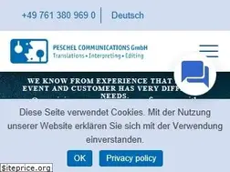Sites similar to peschel-communications.de