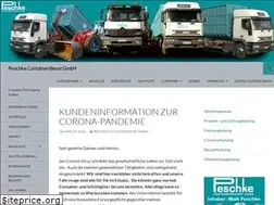 Sites similar to peschke-container.de