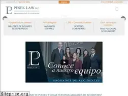 Sites similar to peseklaw.com