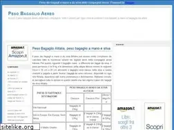 Sites similar to pesobagaglioaereo.blogspot.com