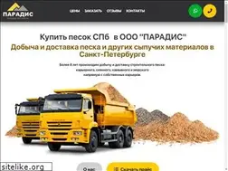 Sites similar to pesok-sheben-spb.ru