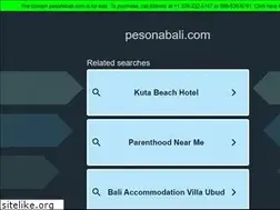 Sites similar to pesonabali.com