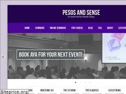Sites similar to pesosandsense.com