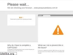 Sites similar to pesquisaitaliana.com.br