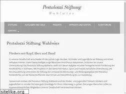 Sites similar to pestalozzi-stiftung-wahlwies.de
